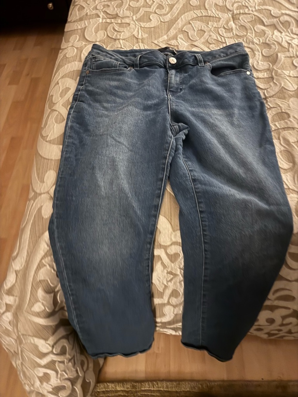 1822 Denim Women's Blue Boyfriend Jeans